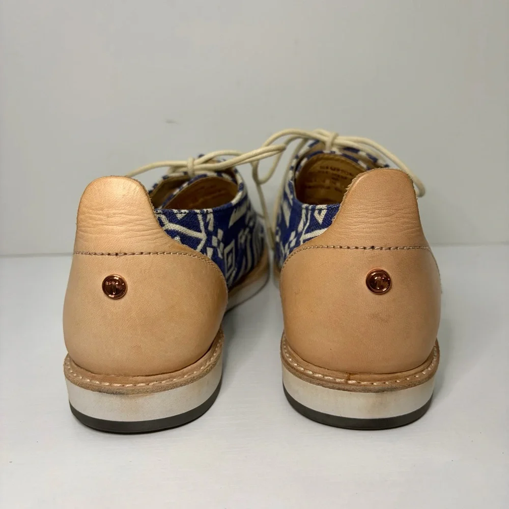Thoroughcraft TCG Mohawk Blue Hampton Lace-Up Shoes Size 40